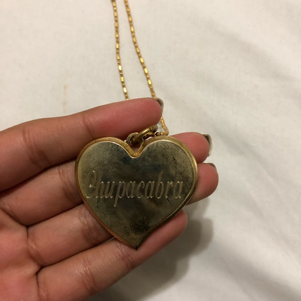 Chupacabra locket